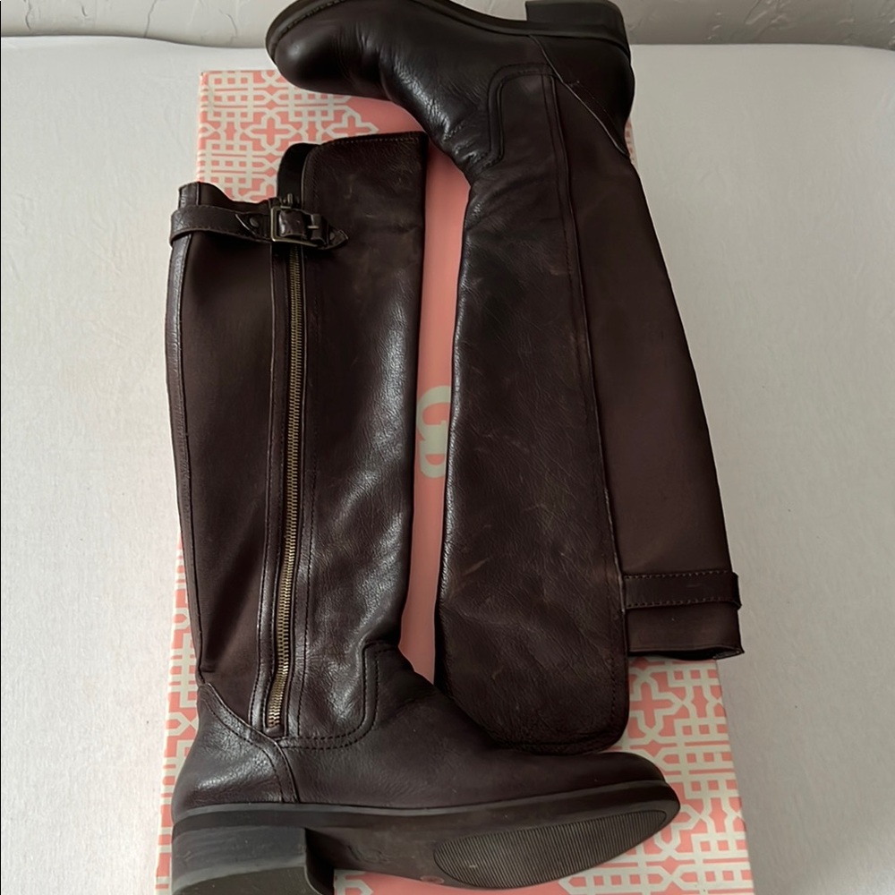 Gianni Bini Brown Over the Knee Boots